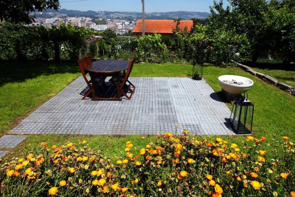 Villa Pequena Casa Rustica Com Piscina Penafiel Exterior foto