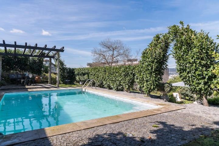 Villa Pequena Casa Rustica Com Piscina Penafiel Exterior foto